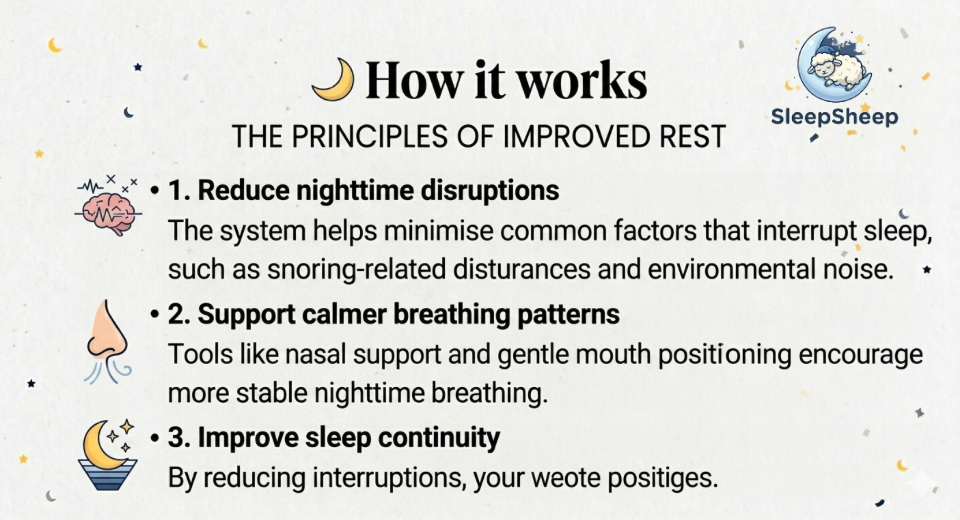 SleepSheep Anti-Snoring Couple System